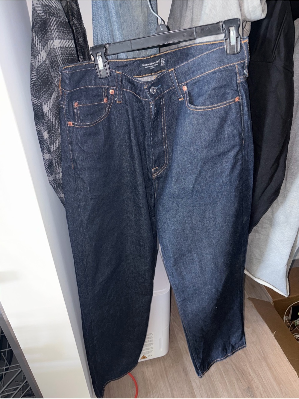 Abercrombie Rigid Baggy jeans 33x32